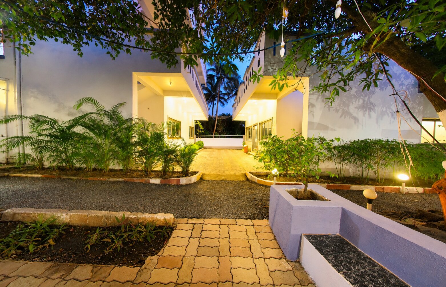 Family room interior at Wildlife Gir Resort